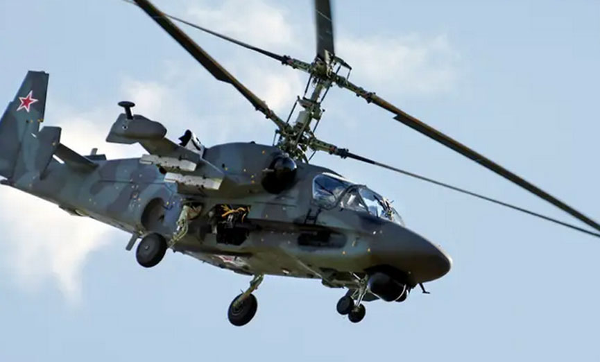 রাশিয়ার কে-৫২ এলিগেটর। ছবি : অ্যাসোসিয়েটেড প্রেস